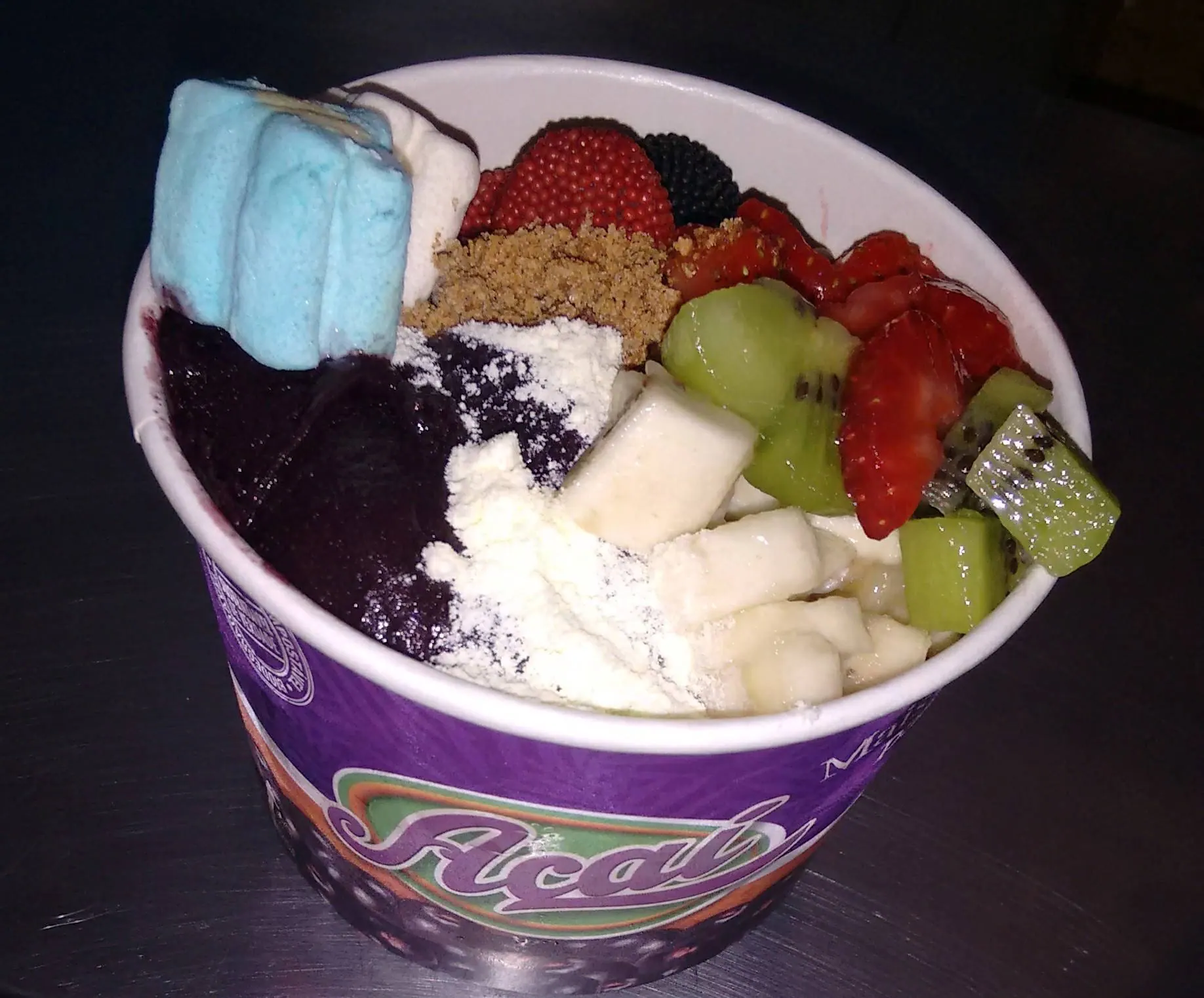 Açaí caprichado da Recreio